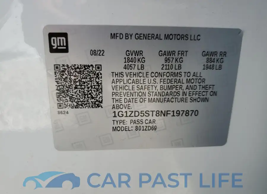 1G1ZD5ST8NF197870# 12