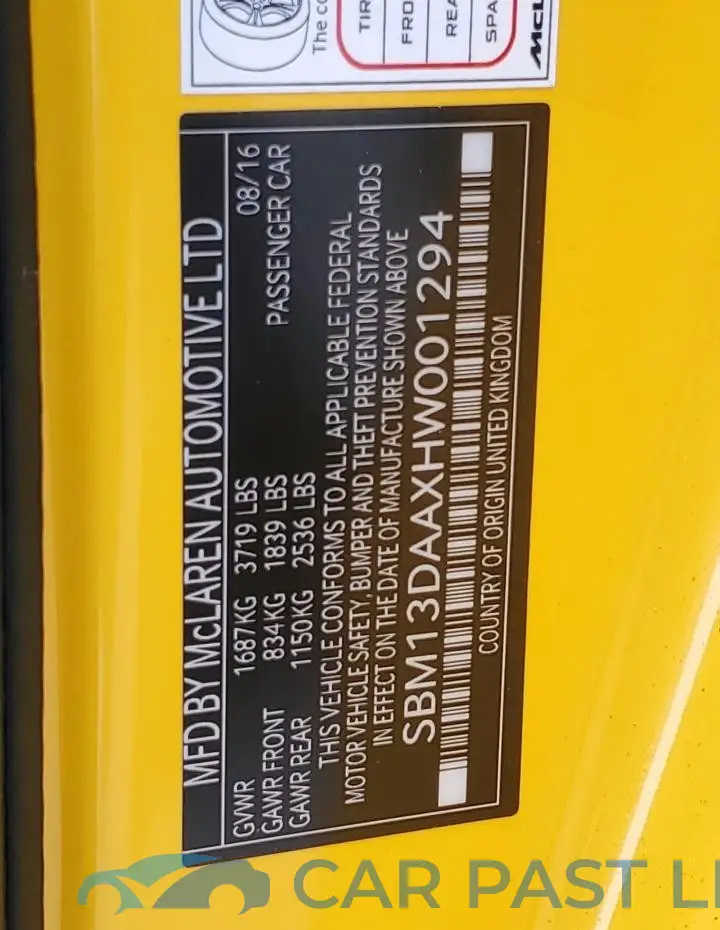 SBM13DAAXHW001294# 13