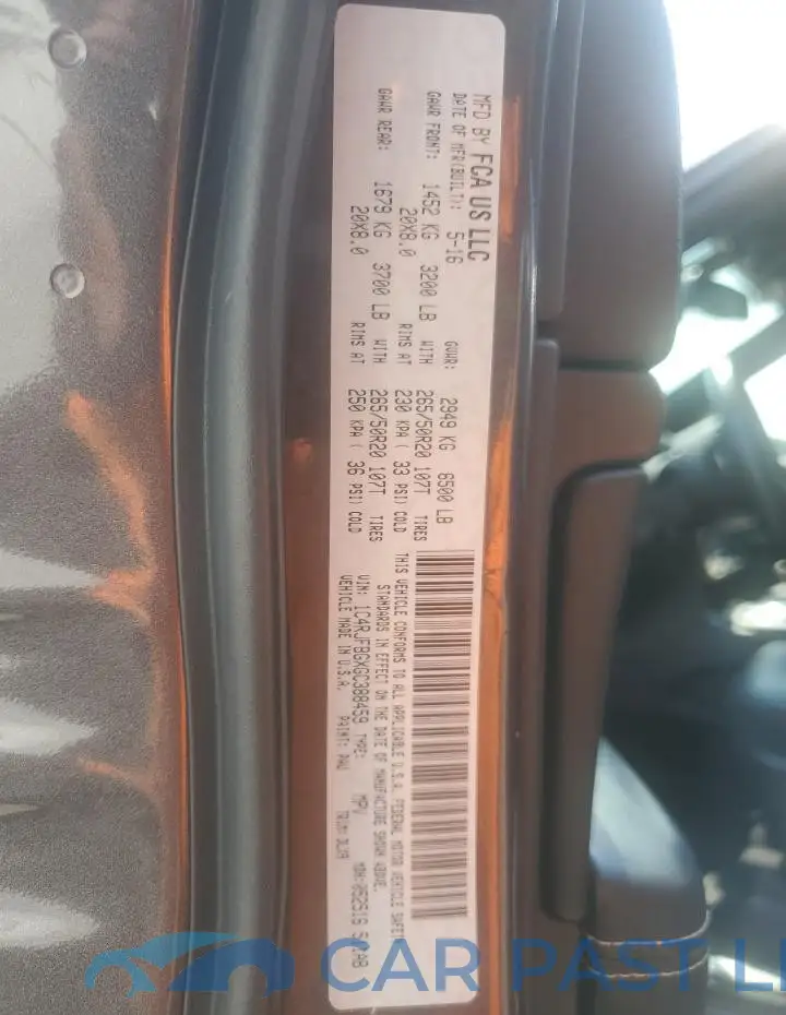 1C4RJFBGXGC388459# 13