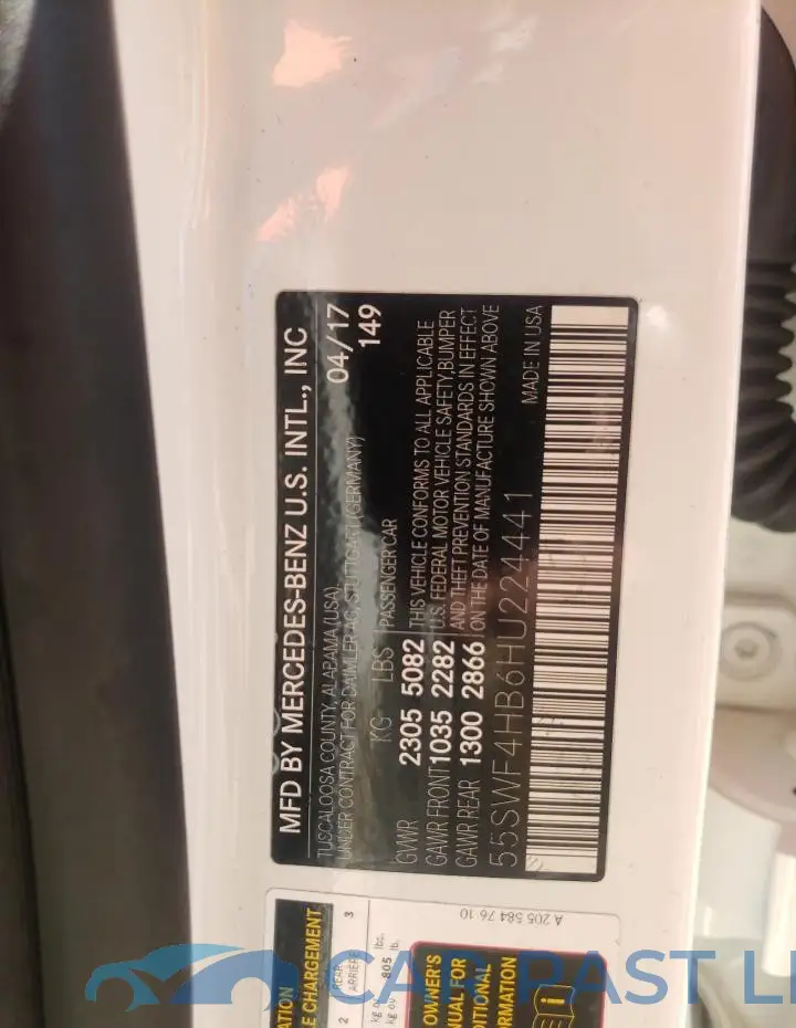 55SWF4HB6HU224441# 12