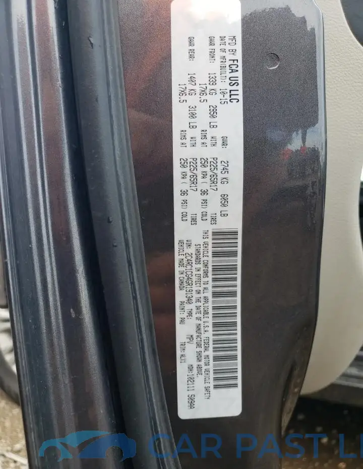 2C4RC1CG4GR191340# 13