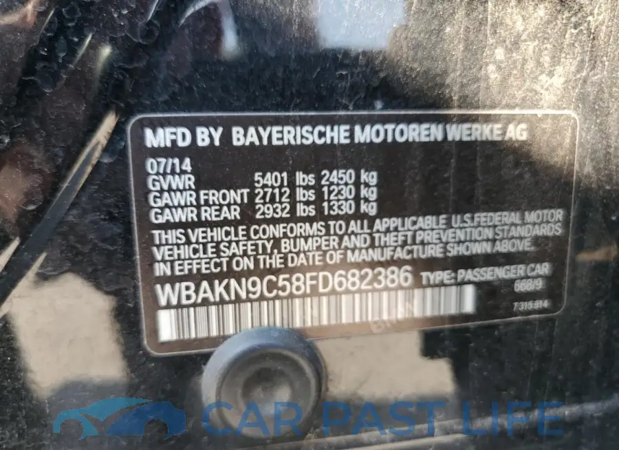 WBAKN9C58FD682386# 13