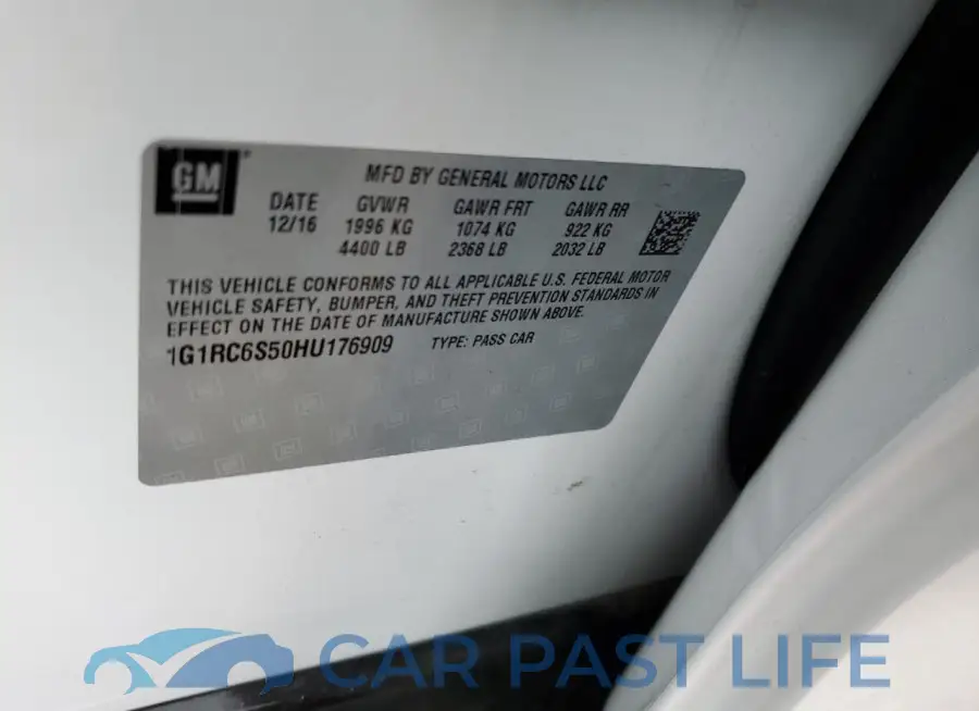 1G1RC6S50HU176909# 12