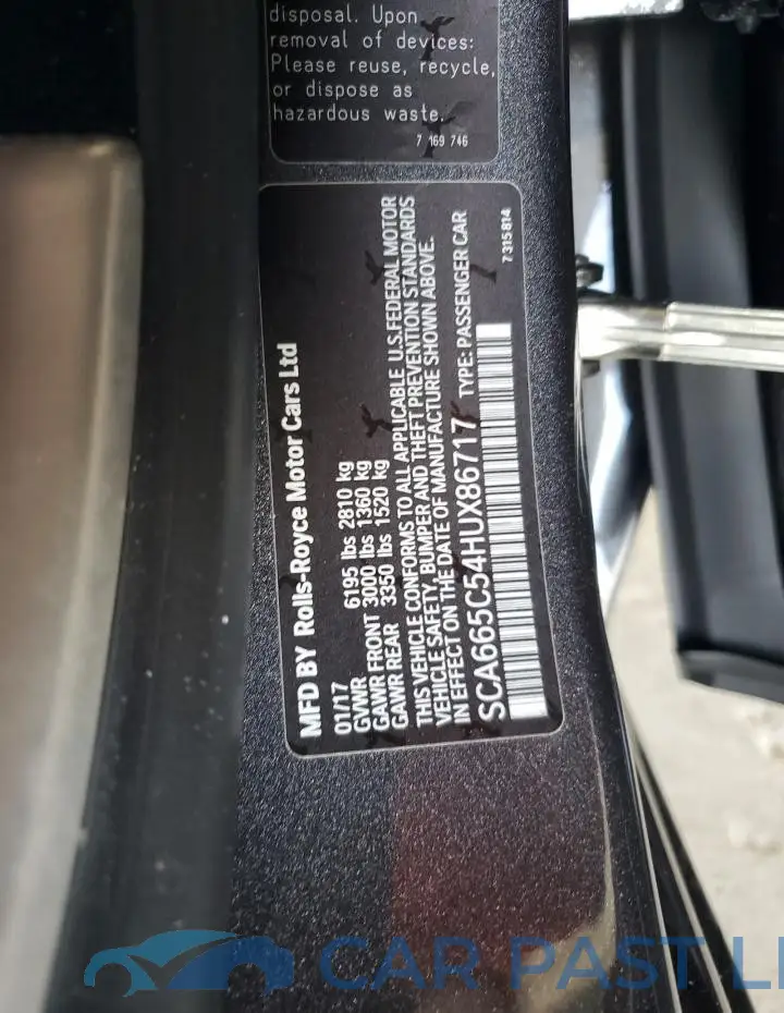 SCA665C54HUX86717# 13