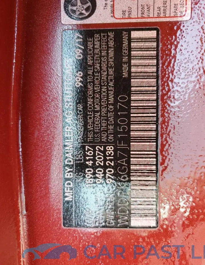 WDDPK6GA7JF150170# 12