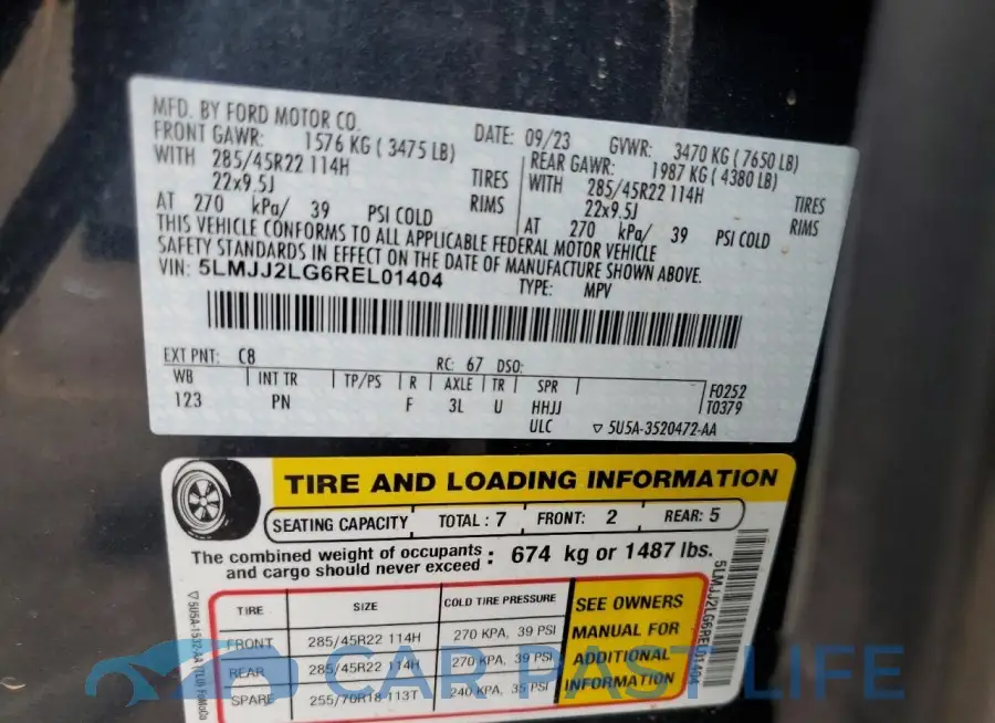 5LMJJ2LG6REL01404# 13