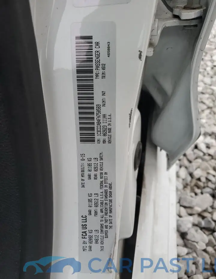 1C3CCCAB4FN750569# 12