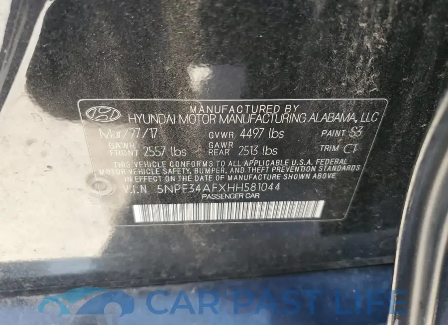 5NPE34AFXHH581044# 12