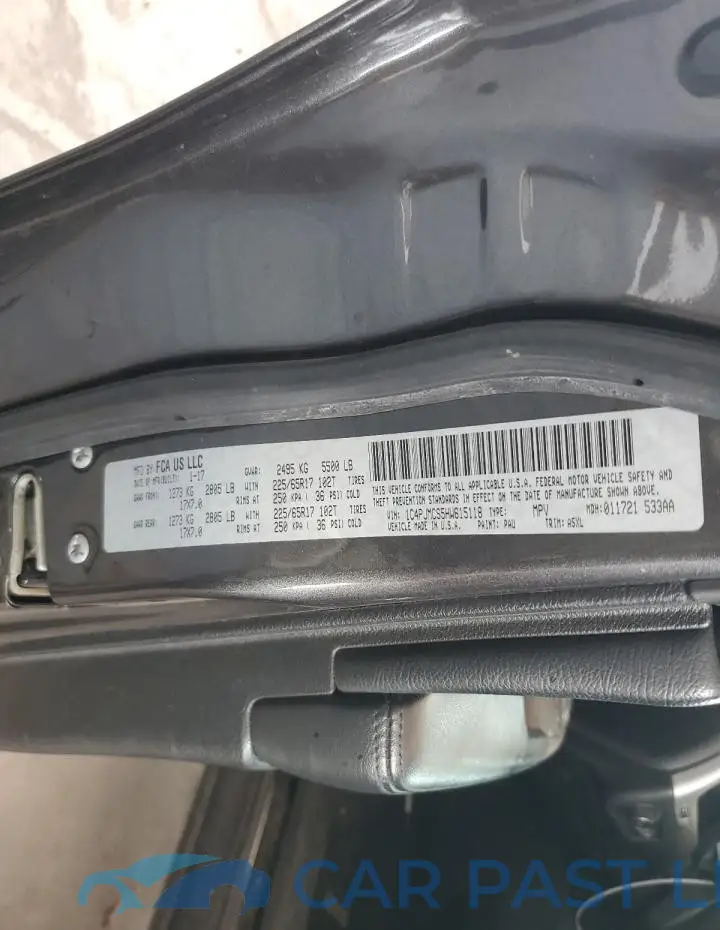 1C4PJMCS5HW615118# 12