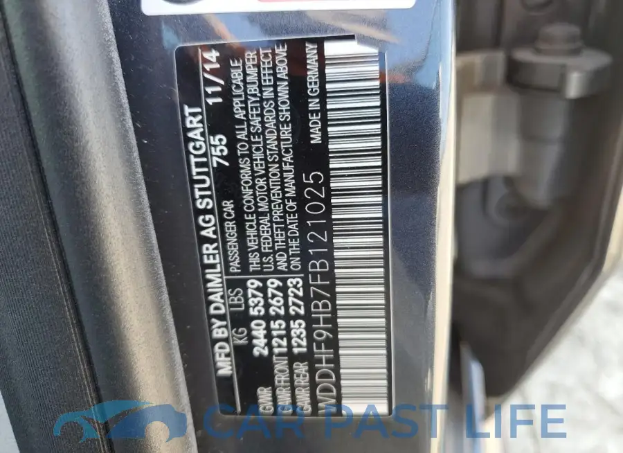 WDDHF9HB7FB121025# 12