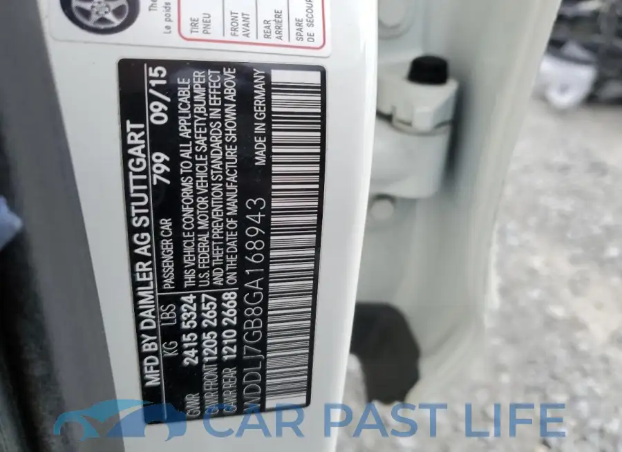 WDDLJ7GB8GA168943# 13