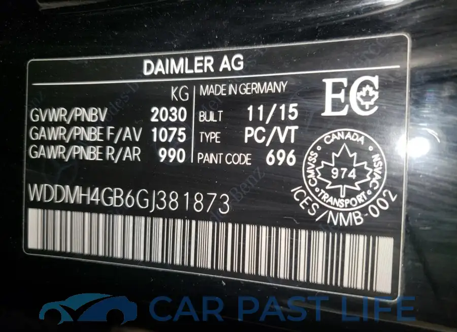 WDDMH4GB6GJ381873# 14