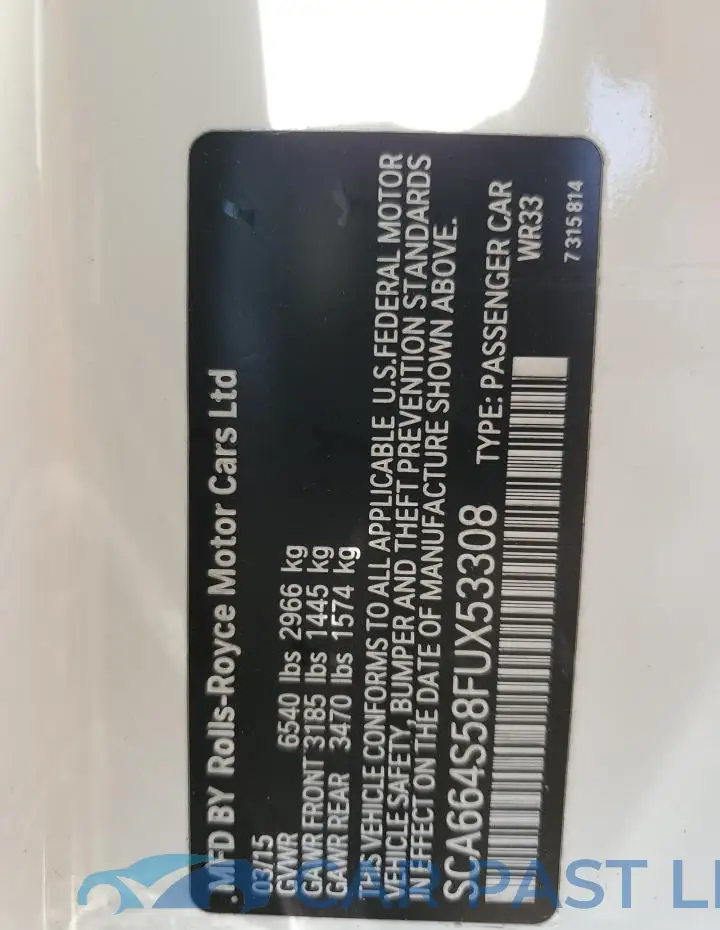 SCA664S58FUX53308# 13