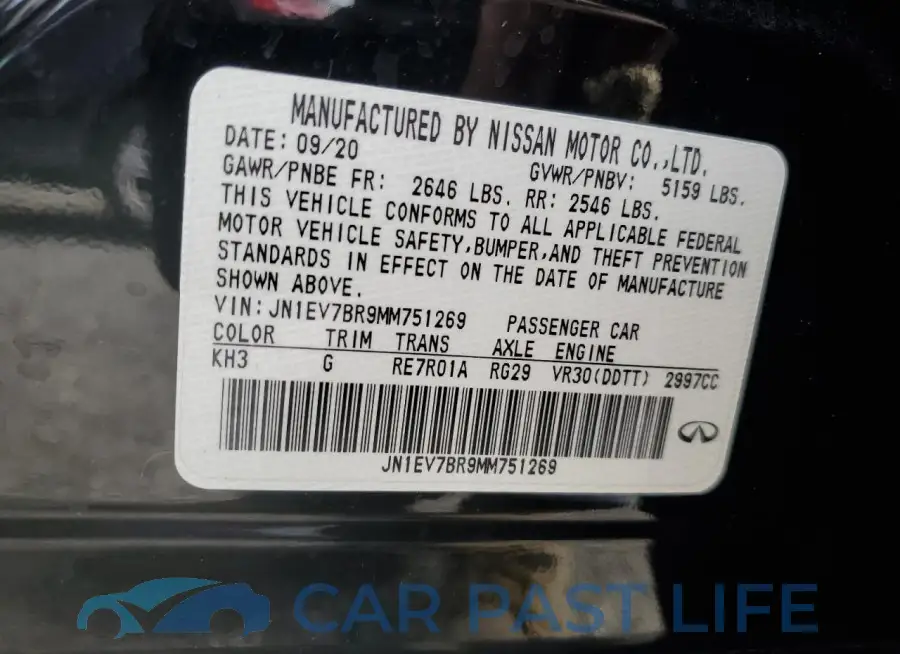 JN1EV7BR9MM751269# 12