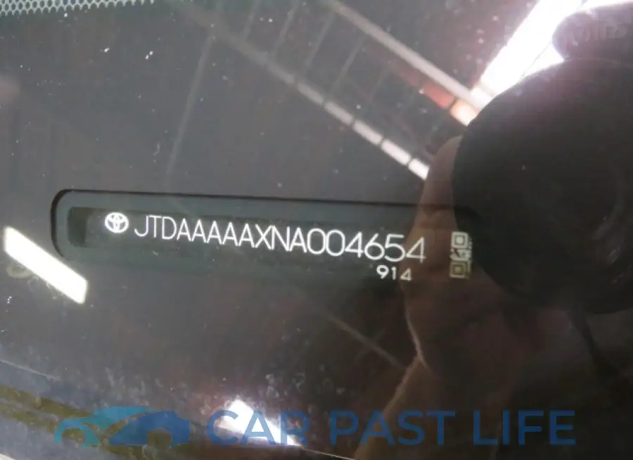 JTDAAAAAXNA004654# 10