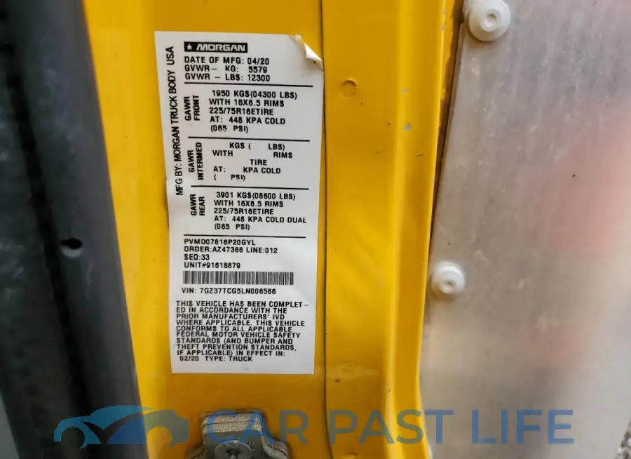 7GZ37TCG5LN006566# 14