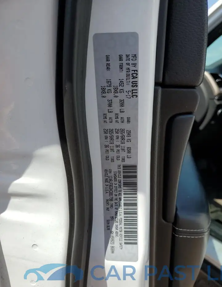 1C4RJFBG3HC891798# 13