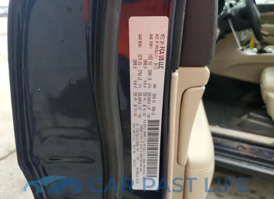 1C4RJFBG3JC165056# 12