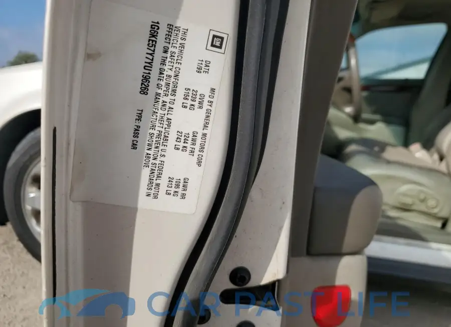 1G6KE57Y7YU196268# 12