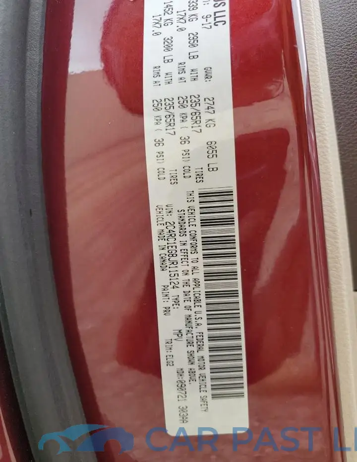 2C4RC1EG8JR115124# 13