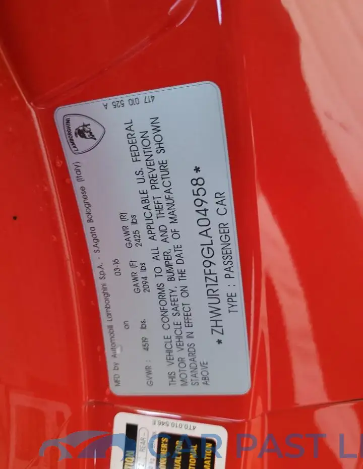 ZHWUR1ZF9GLA04958# 12