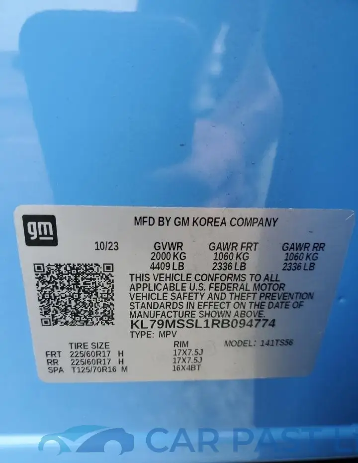 KL79MSSL1RB094774# 13