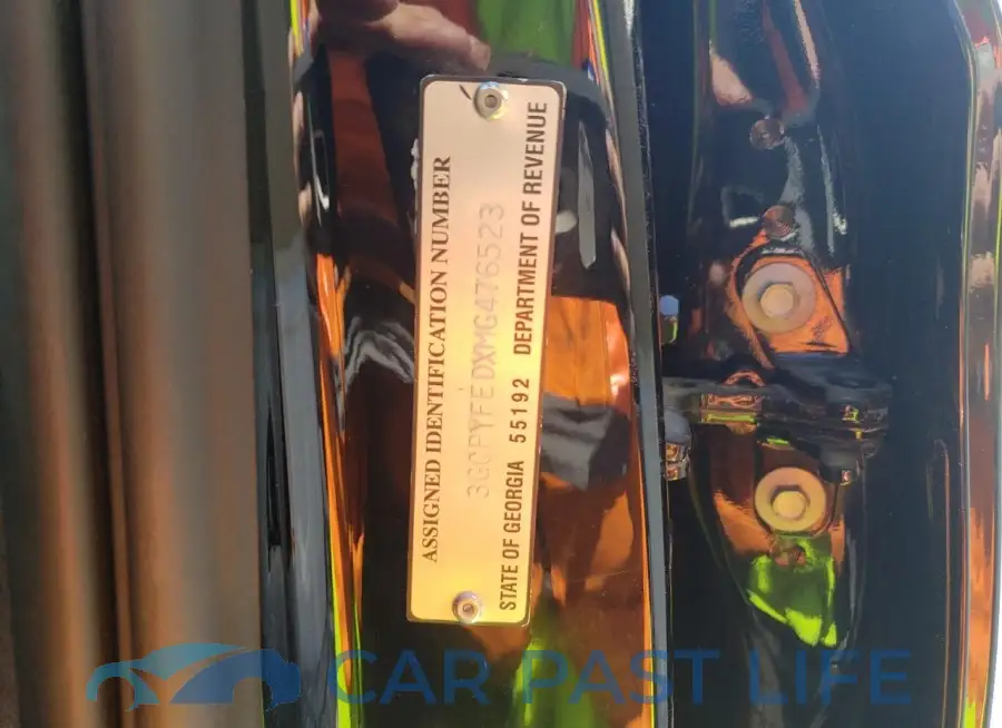 3GCPYFEDXMG476523# 12