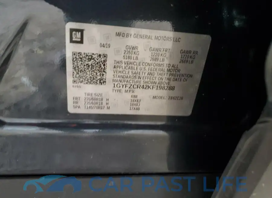 1GYFZCR42KF198288# 14