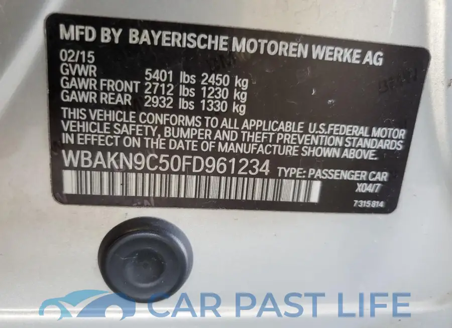 WBAKN9C50FD961234# 12