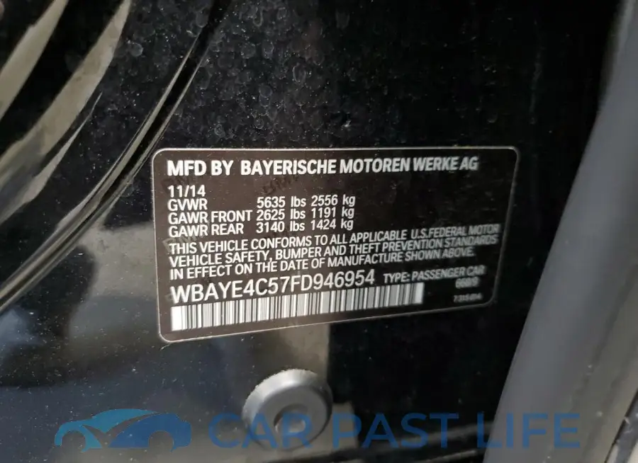 WBAYE4C57FD946954# 12