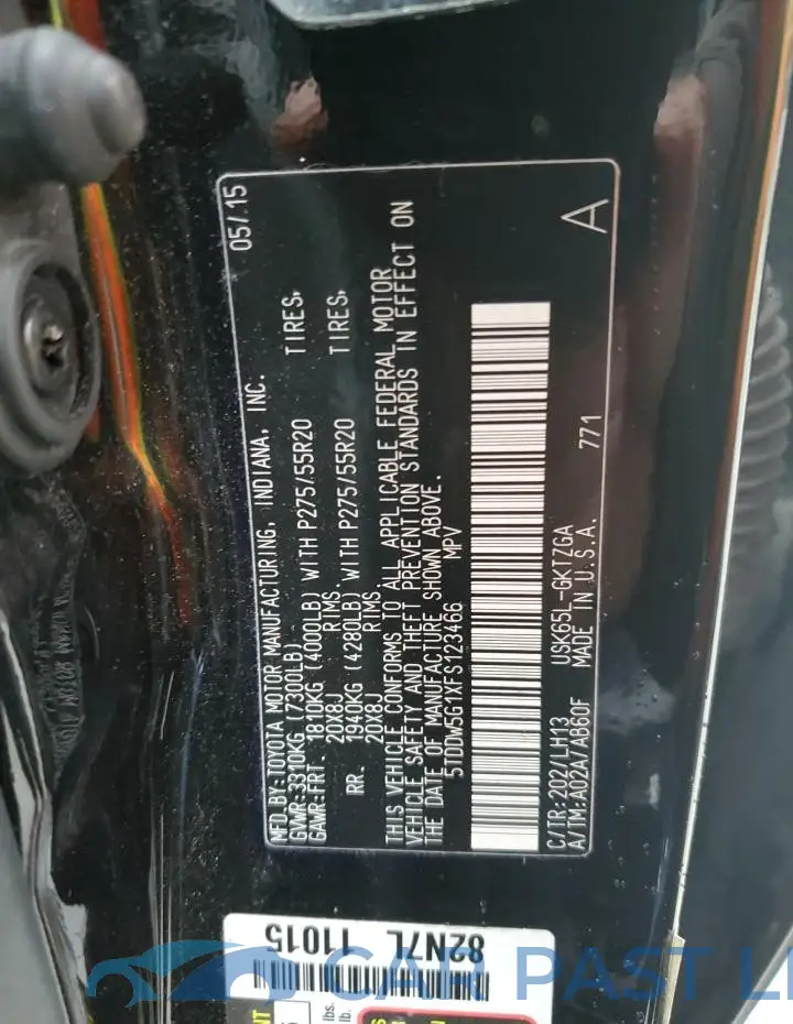 5TDDW5G1XFS123466# 13