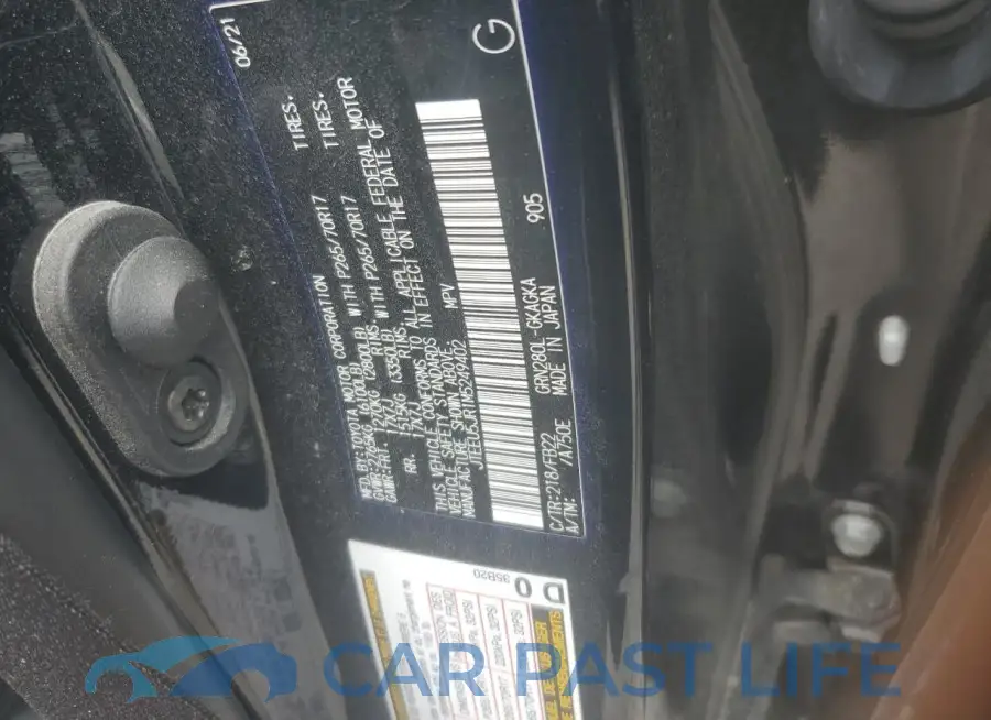 JTEEU5JR1M5249402# 14