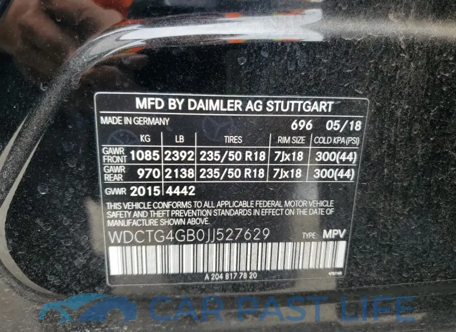 WDCTG4GB0JJ527629# 13