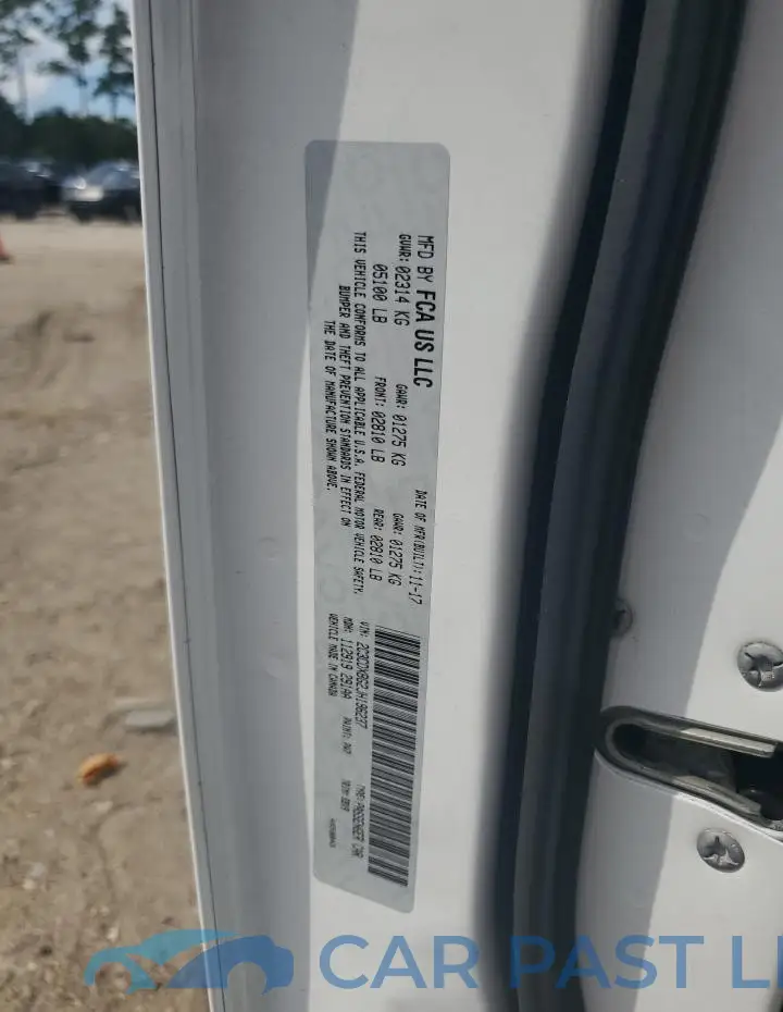 2C3CDXBG2JH196237# 12
