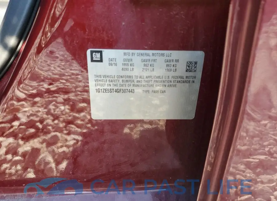 1G1ZE5ST4GF307443# 12