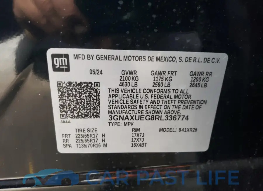 3GNAXUEG8RL336774# 13