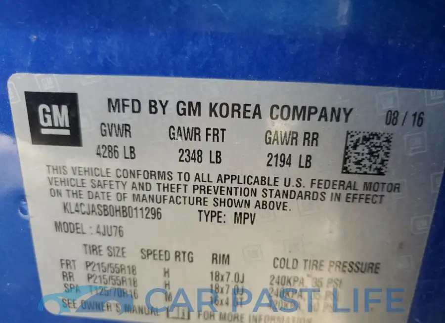 KL4CJASB0HB011296# 13