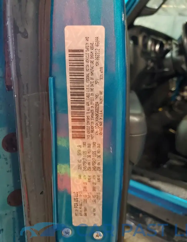 1C4HJXAN0KW682994# 12