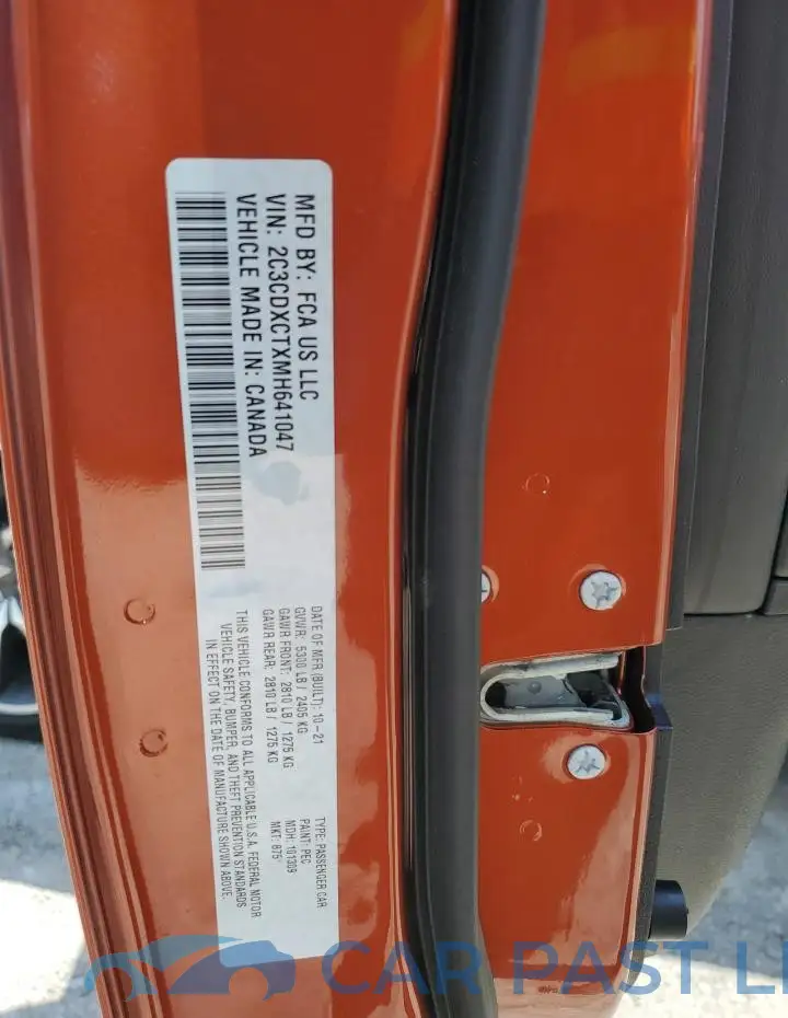 2C3CDXCTXMH641047# 12