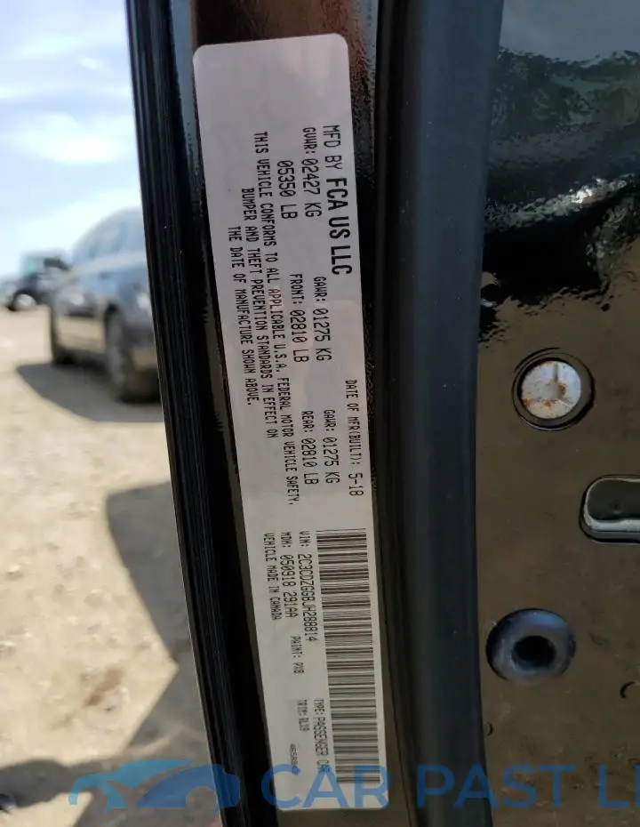 2C3CDZGG8JH288814# 12