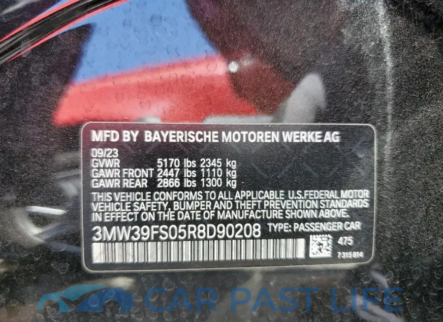 3MW39FS05R8D90208# 12