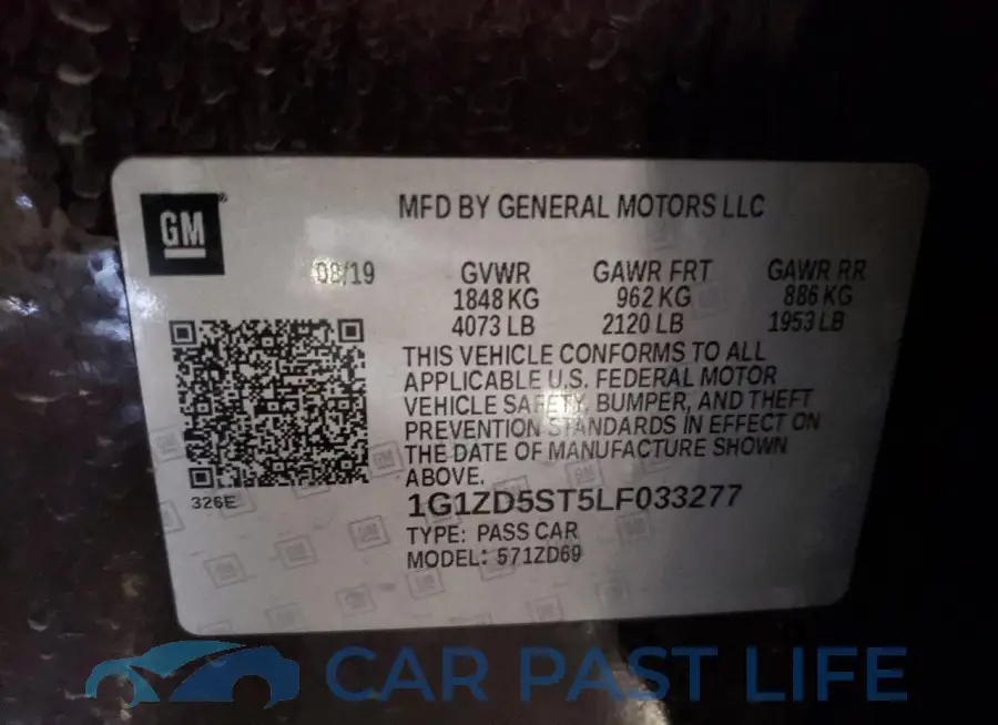 1G1ZD5ST5LF033277# 12