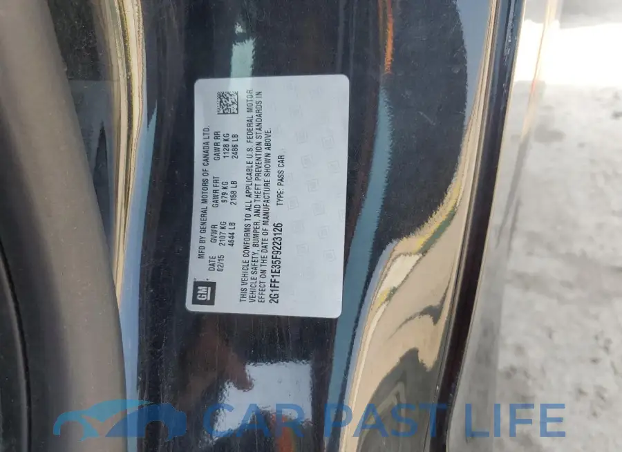 2G1FF1E35F9223126# 12
