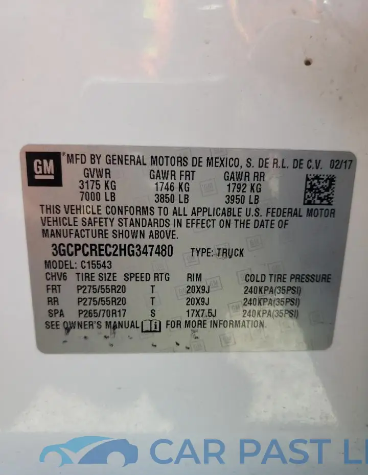 3GCPCREC2HG347480# 12