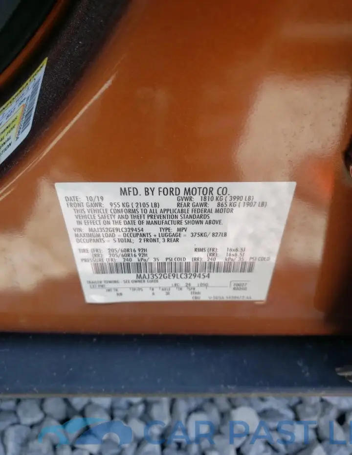 MAJ3S2GE9LC329454# 13