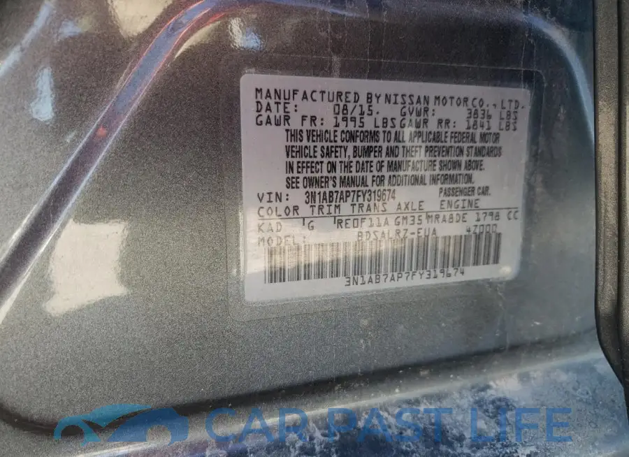 3N1AB7AP7FY319674# 13