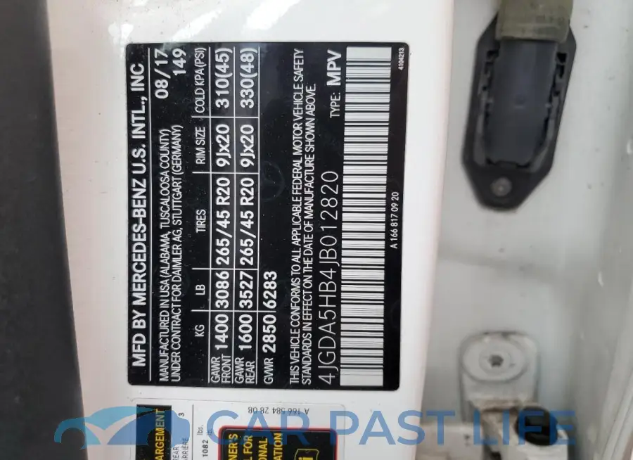 4JGDA5HB4JB012820# 13