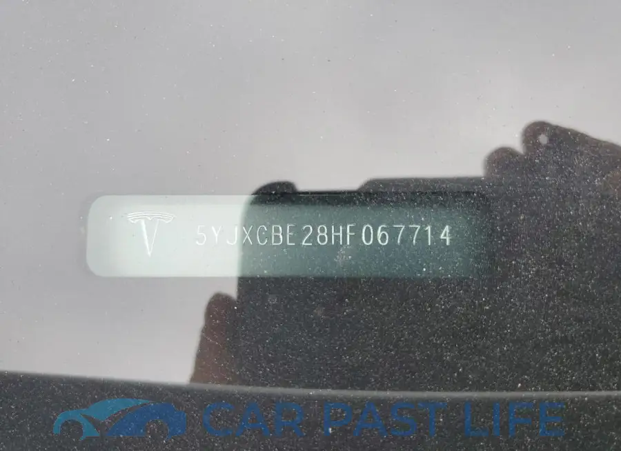 5YJXCBE28HF067714# 13