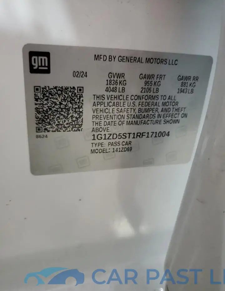 1G1ZD5ST1RF171004# 12