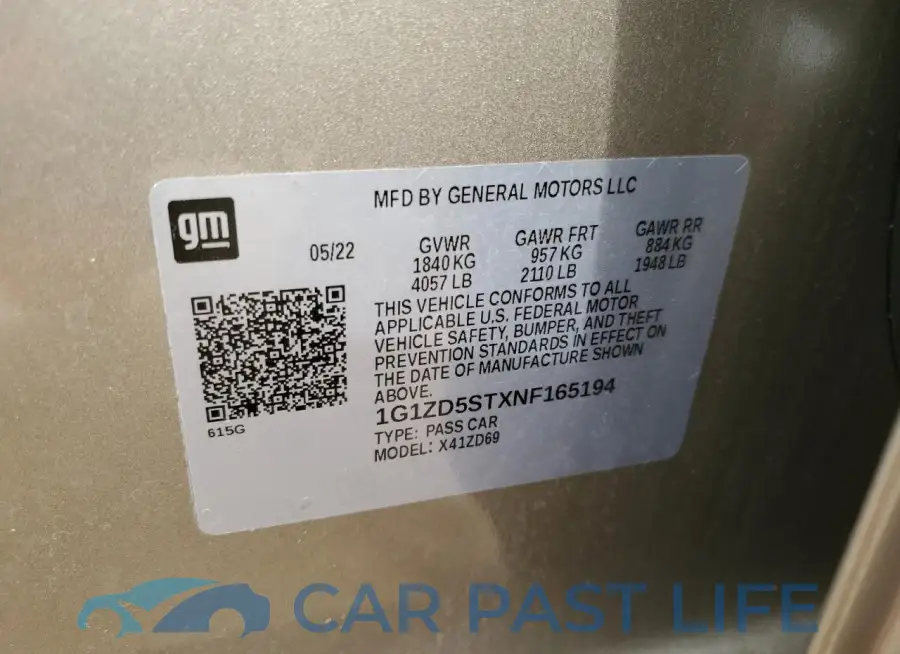 1G1ZD5STXNF165194# 12